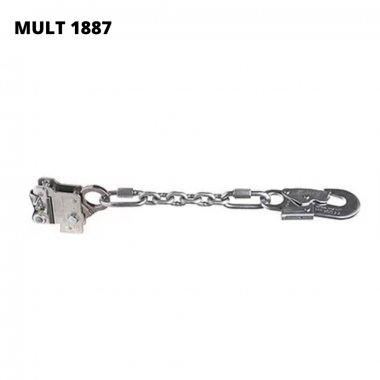 MULT 1887 - TRAVA-QUEDA EXTENSOR EM CORRENTE P/ CABO DE AÇO 8 mm