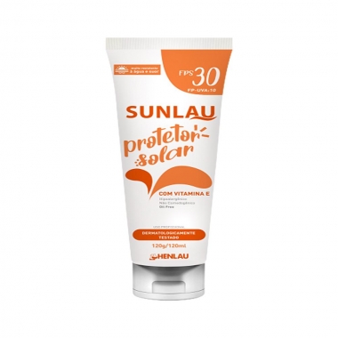 CREME PROTETOR SOLAR SUNLAU FPS 30 HENLAU